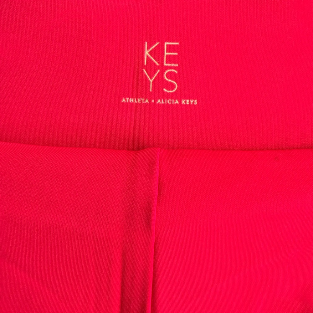 Athleta + Alicia Keys Limitless Tropical Red Wide-Leg Pants - 8 Tall - Picture 5 of 6